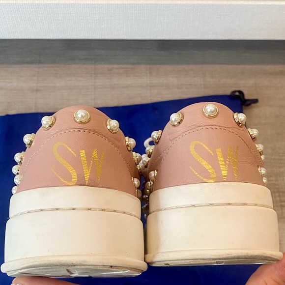 Stuart Weitzman Pearline Sneakers, Size 5.5 - Picture 6 of 8